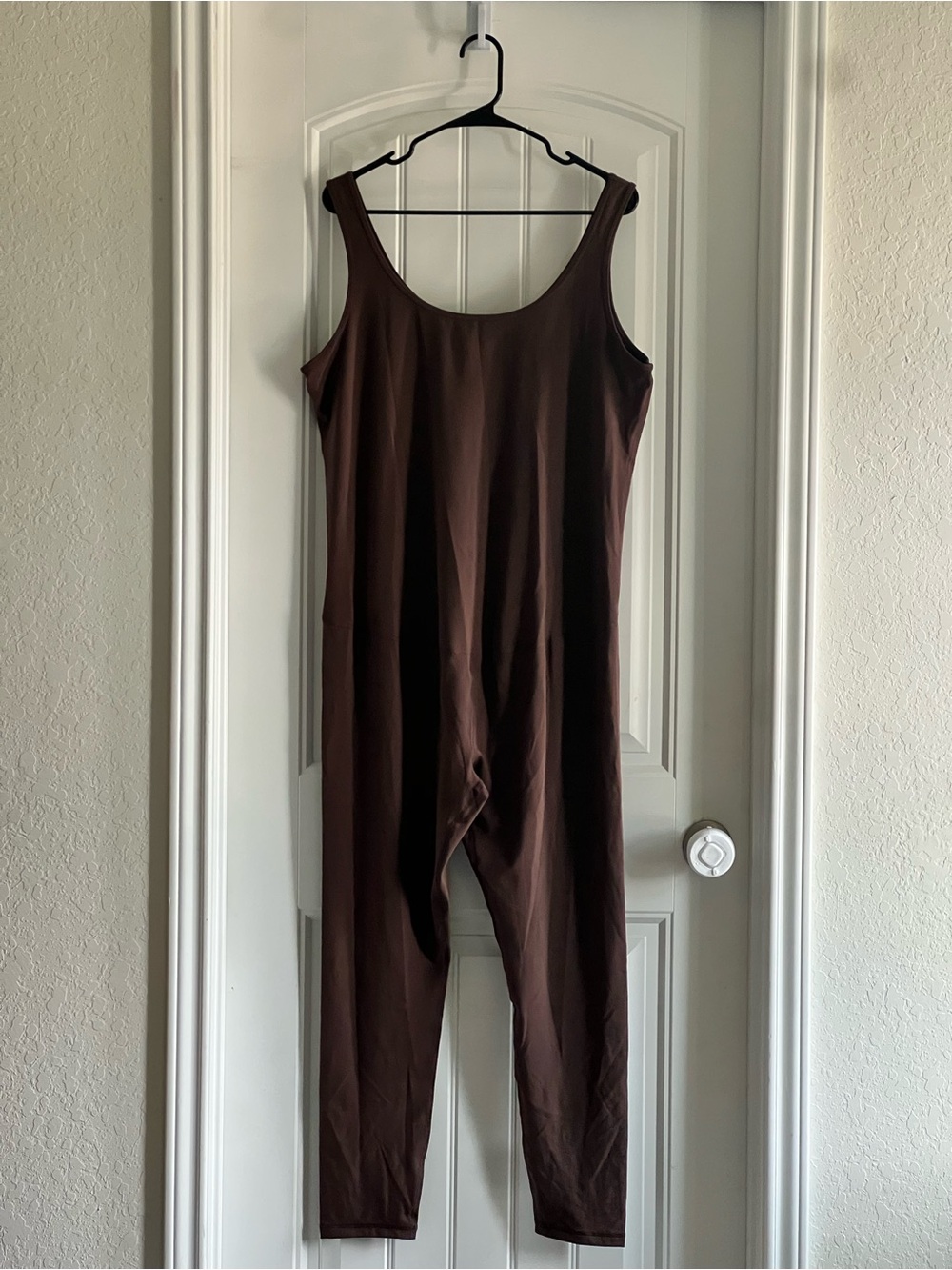 Isabel by Ingrid & Isabel Brown Scoop Neck Jumpsuit - Womens